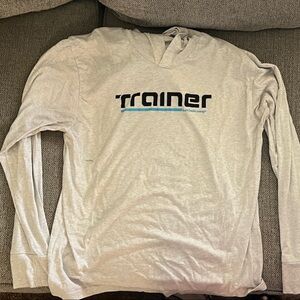 Burn Boot Camp Trainer Hooded Long Sleeve Tee